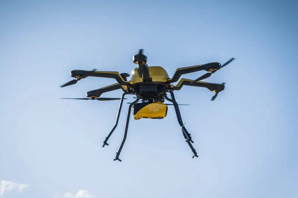 YellowScan Navigator UAV bathymetric LiDAR